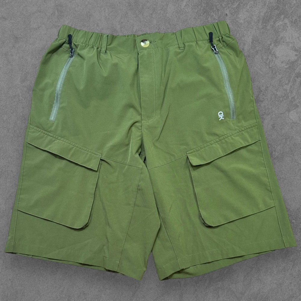 Little Donkey Andy Green Stretch Quick Dry Hiking Camping Shorts